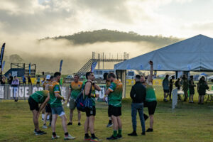 Hocker Marquee at True Grit for Military Style Obstacle Course