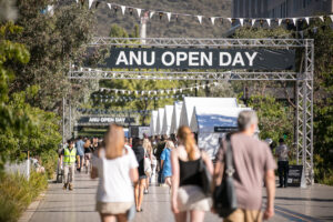 ANU Open Day with White Hocker Marquees