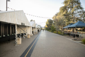 White Hocker Marquees at ANU Open Day