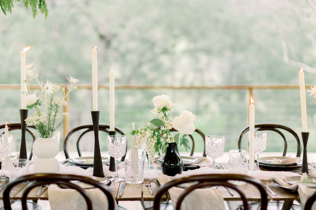 Wedding event furniture setup