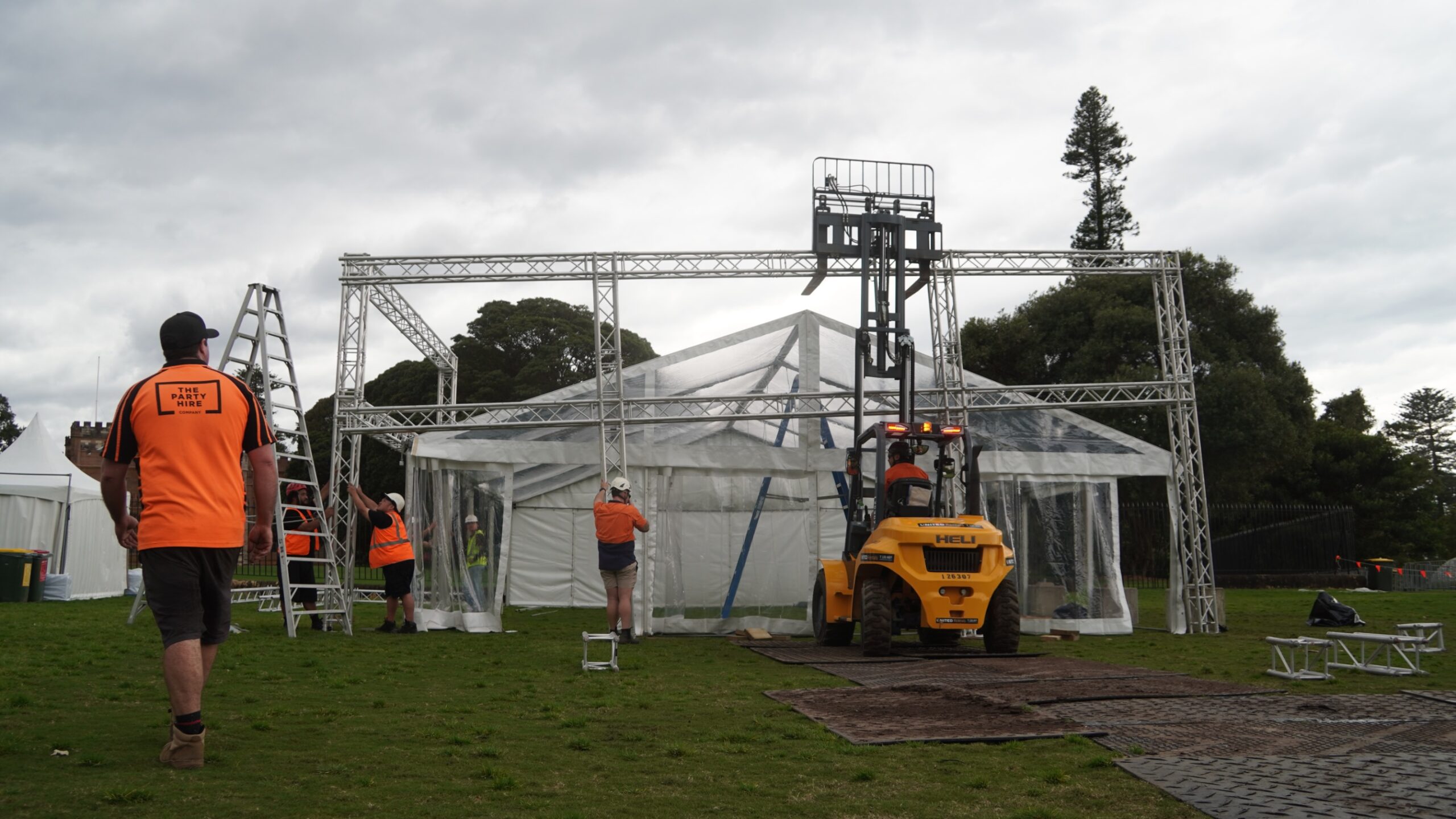 Corporate Marquee Hire and Install